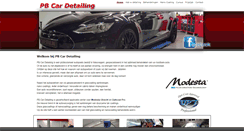 Desktop Screenshot of pbcardetailing.nl